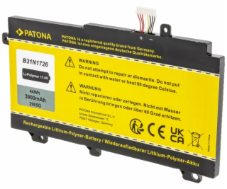 PATONA baterie pro ntb ASUS FX504 3900mAh Li-Pol 11,4V B3...