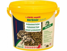 Sera Reptil Professional Herbivor Nature 3.800 ml, granule - plazy, doplnkové krmivo