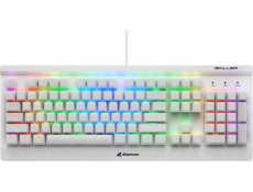 SKILLER SGK3 White, Gaming-Tastatur