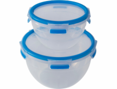 EMSA Clip&Close Food Storage Box    2-pcs round