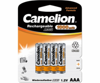 CAMELION Batérie nabíjateľné AAA 4ks NI-MH 1000mAh