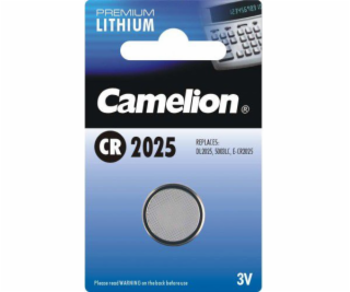 CAMELION Batéria LITHIUM CR2025 1ks CR2025-BP1