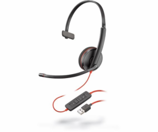 PLANTRONICS Slúchadlá s mikrofónom C3210 USB-A