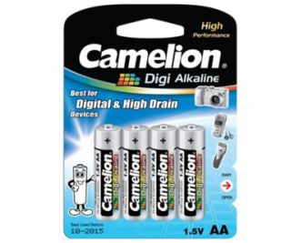 CAMELION Batérie alkalické DIGI AA 4ks LR06