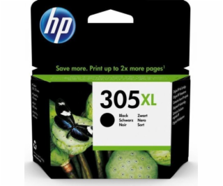 HP 305XL, Cartridge, čierny (black)