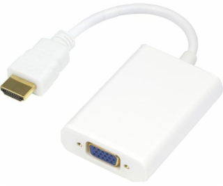 DELTACO Adaptér HDMI samec/VGA samica