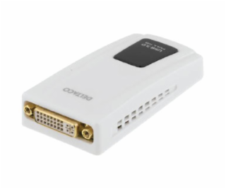 DELTACO adaptér z USB 3.0 na DVI/HDMI/VGA USB3-DVI