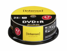 INTENSO DVD+R Cake Case 4,7GB 25ks