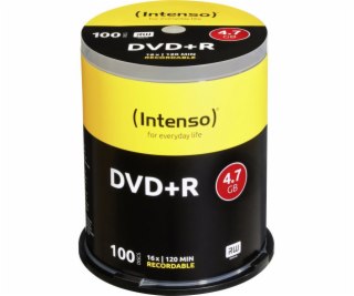 INTENSO DVD+R Cake Case 4,7GB 100ks