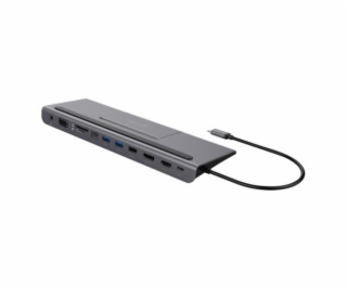 DELTACO USBC-DOCK2, Dokovacia stanica USB-C 8v1