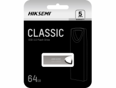 HIKSEMI HS-USB-M200 U3, USB Kľúč, 64GB, strieb