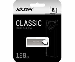 HIKSEMI HS-USB-M200 U3, USB Kľúč, 128GB, strieb