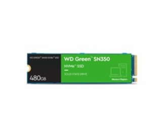 WD GREEN SSD NVMe 500GB PCIe SN350, Geb3 8GB/s, (R:2400/W...