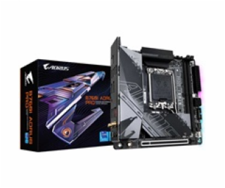 GIGABYTE MB Sc LGA1700 B760I AORUS PRO, Intel B760, 2xDDR...