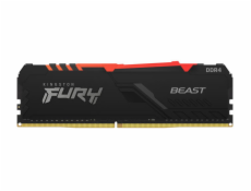 KINGSTON 16GB 3600MHz DDR4 CL18 DIMM FURY Beast RGB