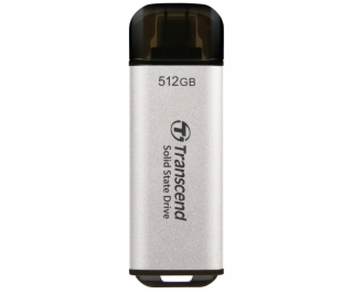 Transcend ESD300S 512GB, External SSD, USB 10Gbps, Type C