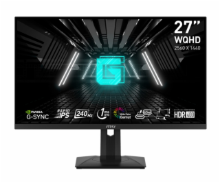 MSI/G274QPX/27 /IPS/QHD/240Hz/1ms/Black/2R