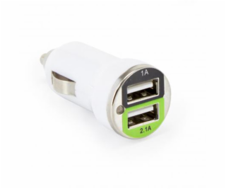 SBOX Autonabíjačka 2x USB 2.0 CC-221W wht