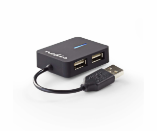 Nedis CCGB61250BK01 - USB hub| USB-A Zástrčka | 3x USB A ...