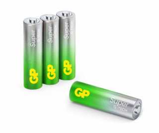 1x4 GP Super Alkaline 1,5V AA Mignon LR06 Rel. 03015AETA-B4