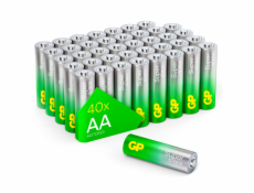 1x40 GP Super Alkaline AA Mignon Batteries PET Box 03015AETA-B40