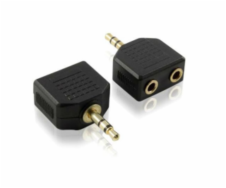 SBOX Redukcia 2x Jack 3,5mm samica/1x Jack 3.5 mm