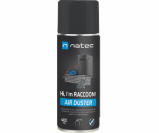 Natec stlačený vzduch RACCOON AIR 400 ml