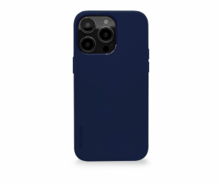 Decoded AntiMicrobial Silicone Backcover iP 14 Pro Navy P...