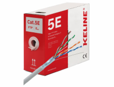 KELINE Kábel FTP (F/UTP) 4x2xAWG24 Cat 5E 305m