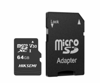 HIKSEMI C1, Micro SDXC Card 64GB, Class 10 + A