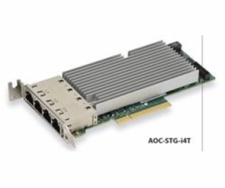 SUPERMICRO AOC-STG-I4T Quad 10Gb/s RJ45, PCI-E 3.0 8x  (8...