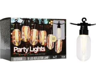 Světelný řetěz LED PARTY 10 žárovek 9,5m