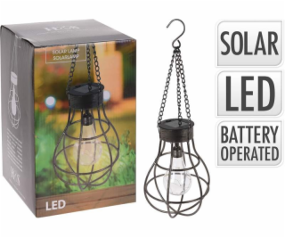 PROGARDEN Lampa solární s LED žárovkou závěsná 18,5 x 27 ...