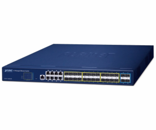 Planet GS-6311-16S8C4XR switch L3, 8x1GE combo, 16x SFP, ...