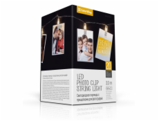 COLORWAY LED fotokolíčky / 20 LED / délka 3 m / teplá bílá/ napájení 3x AA