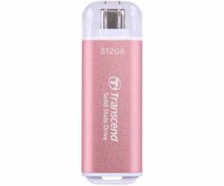 Transcend ESD300P 512GB, External SSD, USB 10Gbps, Type C