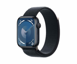 Apple Watch Series 9 45mm Temně inkoustový hliník s temně...