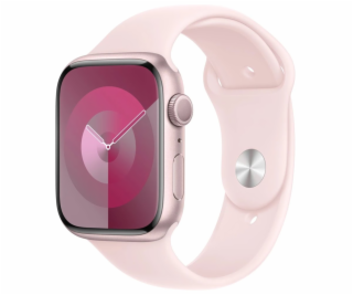 Apple Watch Series 9 45mm Růžový hliník se světle růžovým...