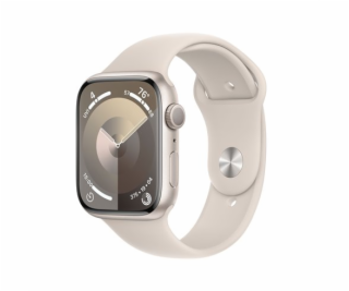 Apple Watch Series 9 45mm Hvězdně bílý hliník s hvězdně b...