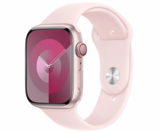 Apple Watch Series 9 Cellular 45mm Růžový hliník se světl...