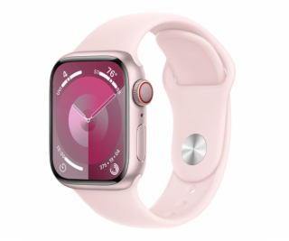 Apple Watch Series 9 Cellular 45mm Růžový hliník se světl...