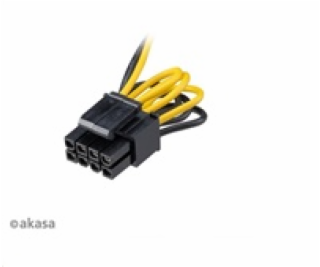 AKASA adaptér AK-PE200-01, 200W DC-to-DC ATX, 4-pin DIN