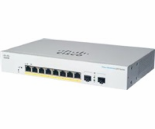 Cisco switch CBS220-8FP-E-2G, 8xGbE RJ45, 2xSFP, fanless,...