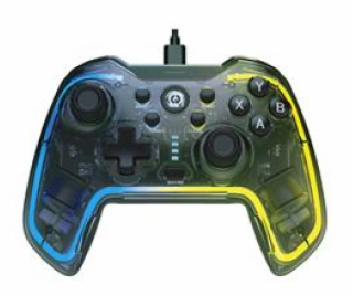 CANYON Drátový gamepad GP-2 RGB 4v1 (Nintendo Switch, And...