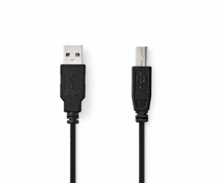 Nedis CCGL60100BK20 - USB 2.0 kabel | USB-A Zástrčka - US...