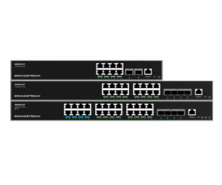 Grandstream GWN7813P Layer 3 Managed Network PoE Switch, ...