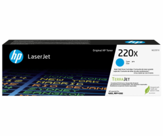 HP 220X Cyan Original LaserJet Toner Cartridge (5,500 pages)