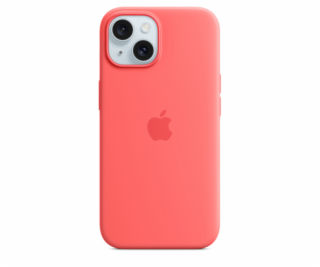 iPhone 15+ Silicone Case with MS - Guava