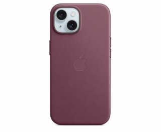 iPhone 15 FineWoven Case with MS - Mulberry