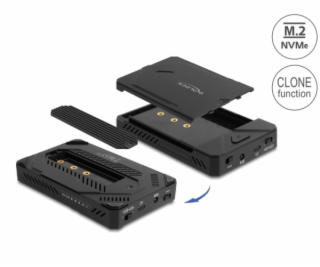 Delock Externí pouzdro USB Type-C™ pro 1 x SSD M.2 NVMe +...